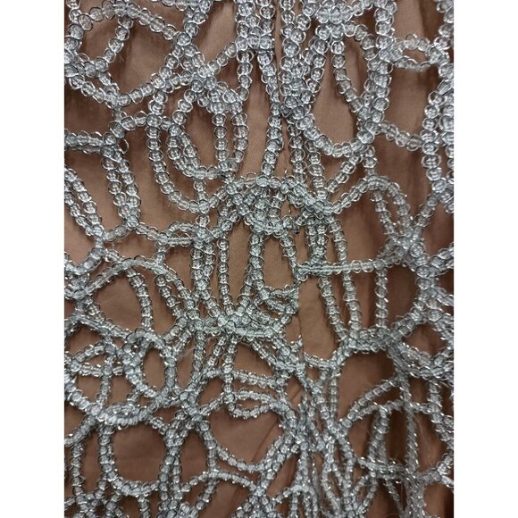 Forever 21 Silver and Tan Mini Dress - Picture 3 of 9